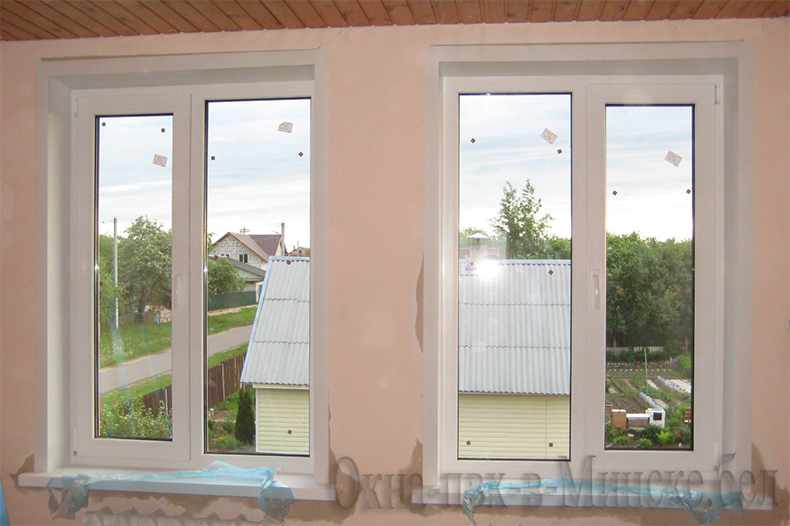 Окна ПВХ в частном доме