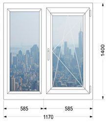 Ceny na okna PVH v rassrochku v Minske